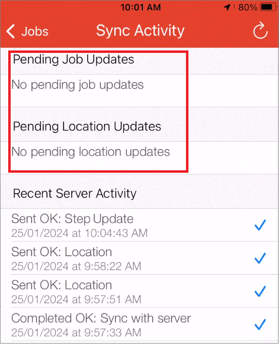 No_pending_job_updates.png