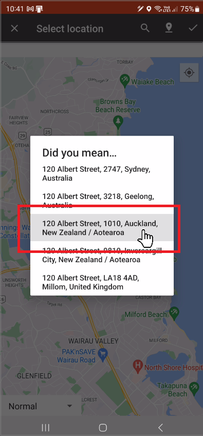Android create job Search for customer address 2.png