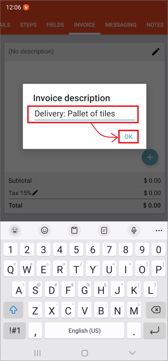 Android -Add new invoice description.png
