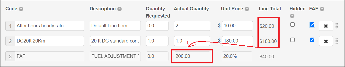 FAF Actual quanitity line item.png