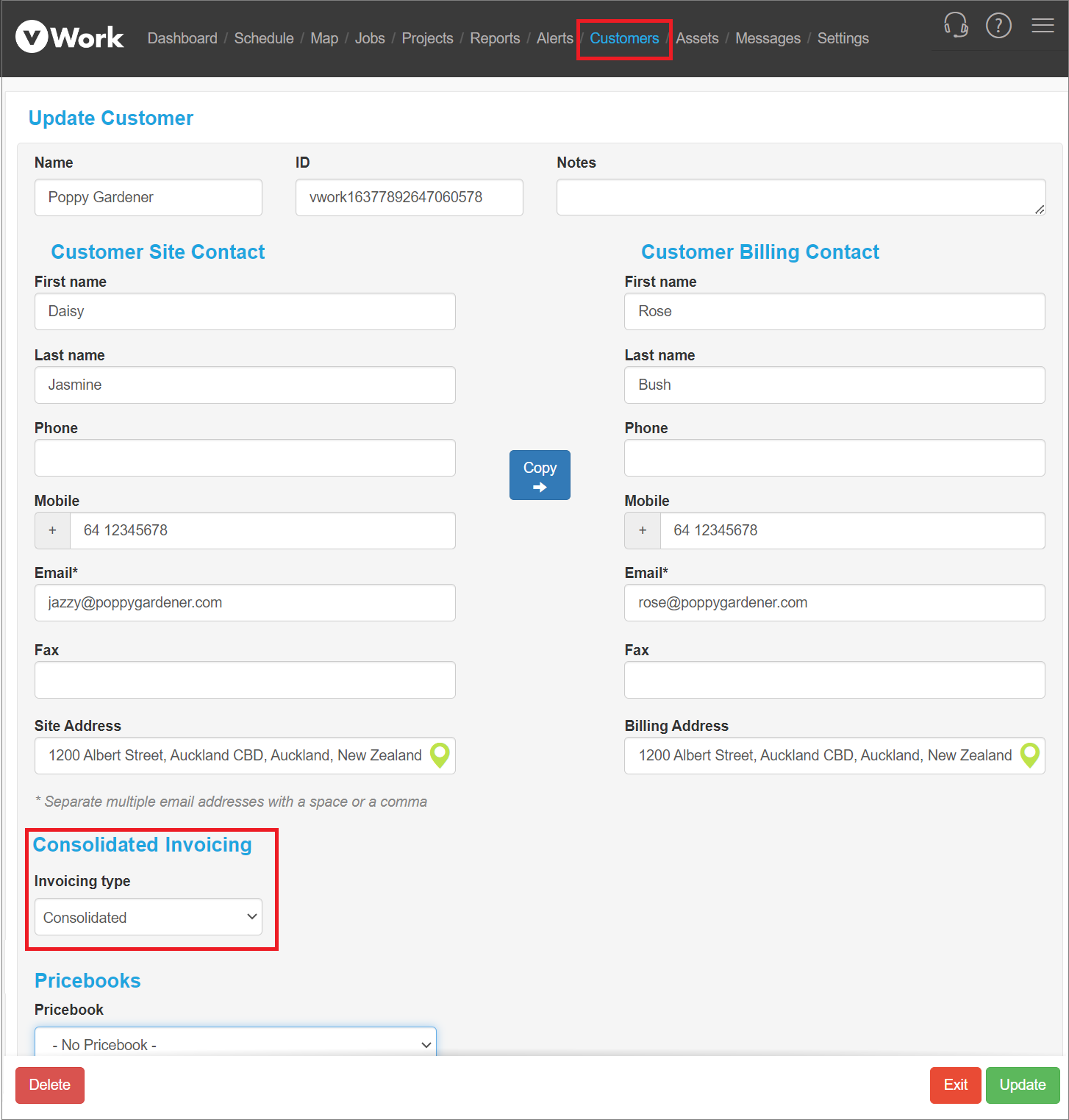 Customer settings  Invoice Consolidation  before change png.png