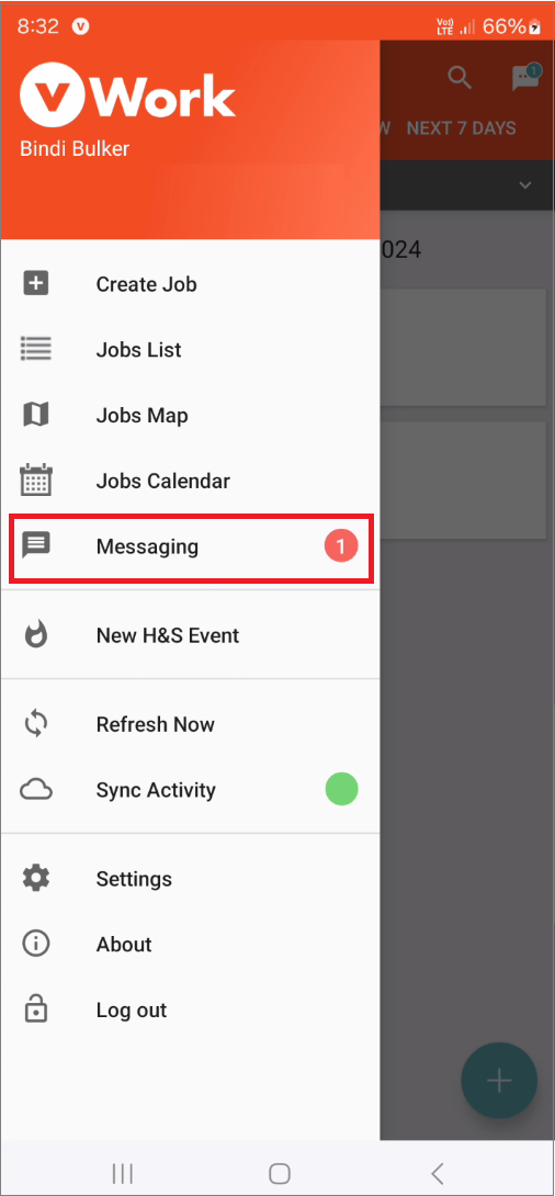 Android new message in menu.png
