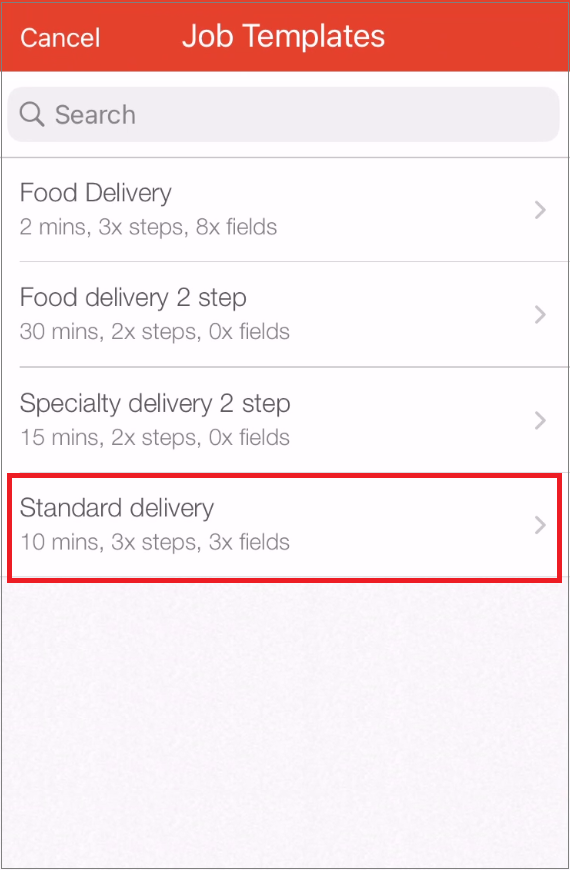 iOS create a Job Job Template screen.png