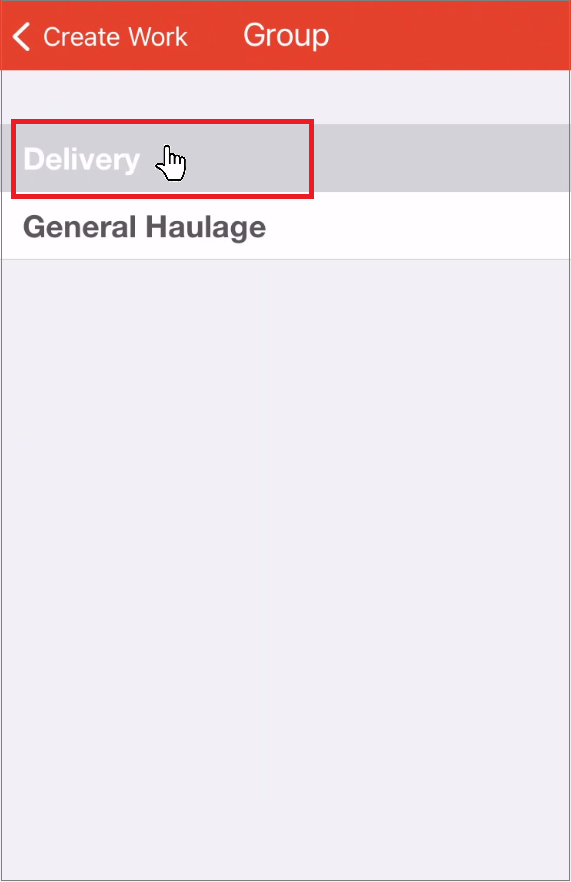 iOS Group screen Group selected.png