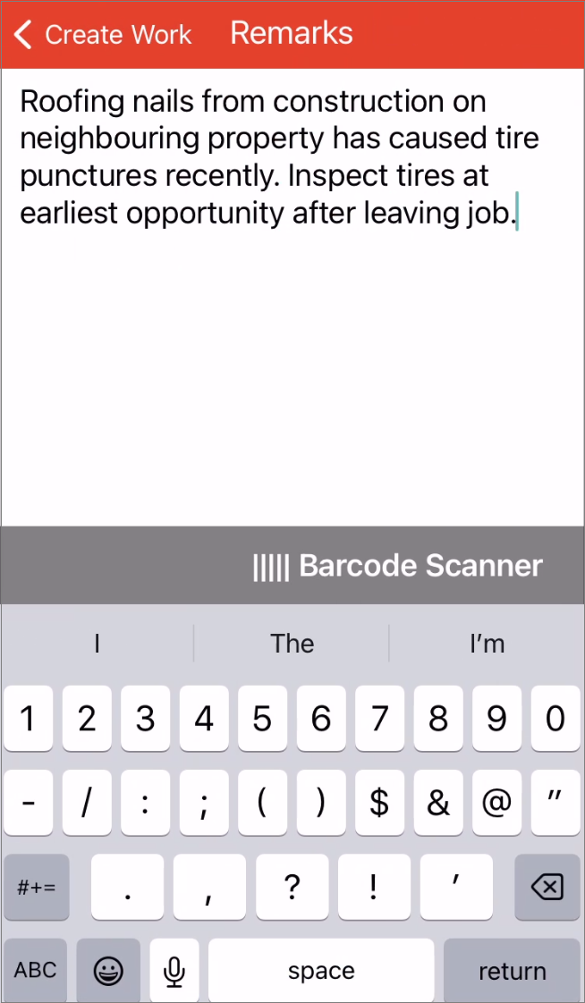 iOS Create a job Field entry.png
