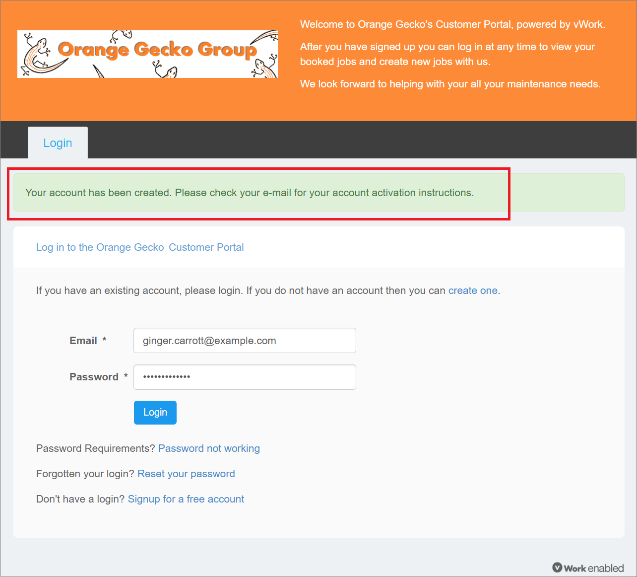 First log in opporutnity to public portal before activation.png