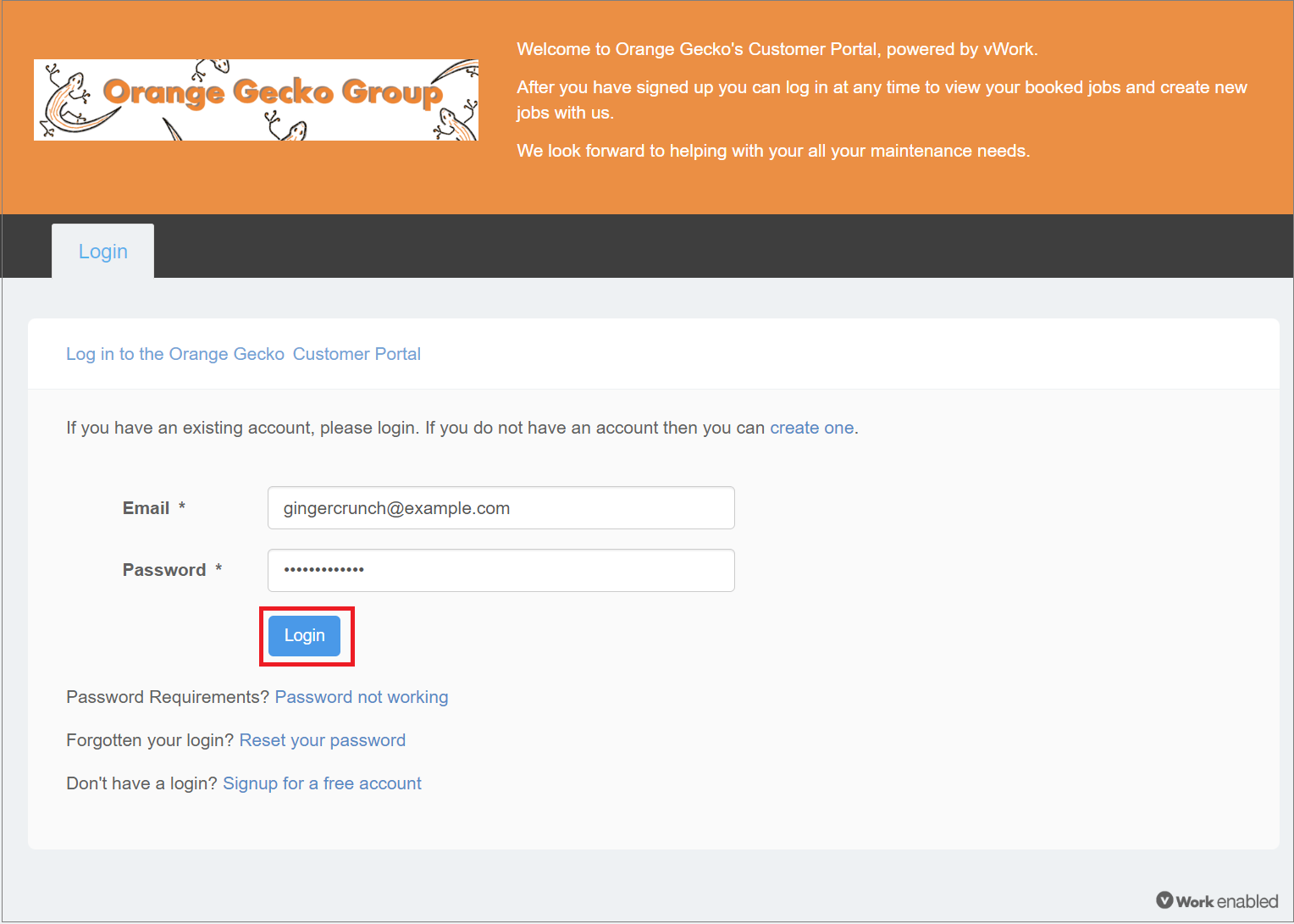 Customer portal Login page how to log in.png