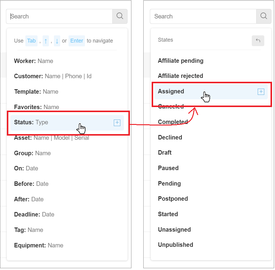 Search filter assinged jobs.png